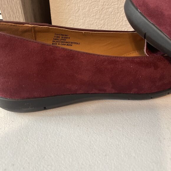 Comfortview Slip On Shoes Chain 11WW Great fall Holiday Color Flats - Picture 6 of 11